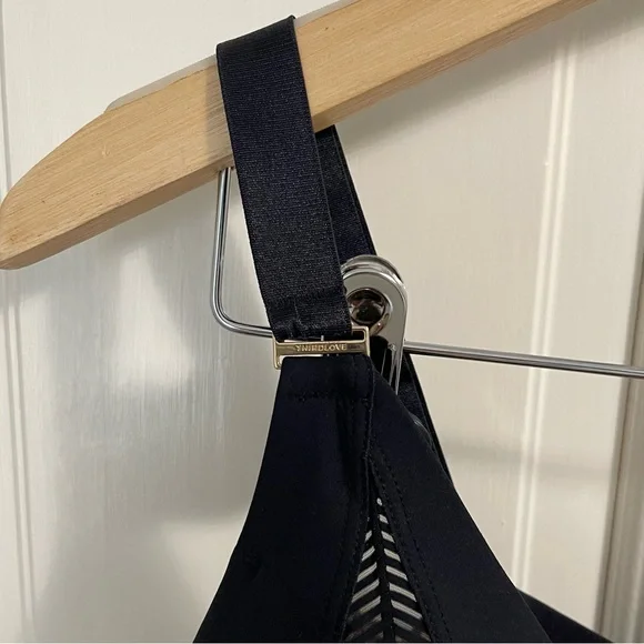 ThirdLove Shadow Stripe Plunge Bra Size 40F Black Lace - Picture 6 of 10